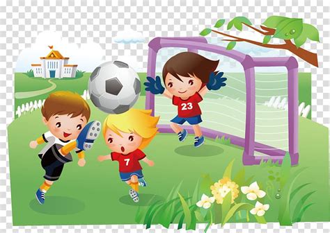 Kids Playing Soccer Illustration Illustration Of Many Recent Choices