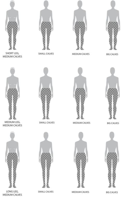 How Different Leg Types Look Different On Different Calf Sizes And