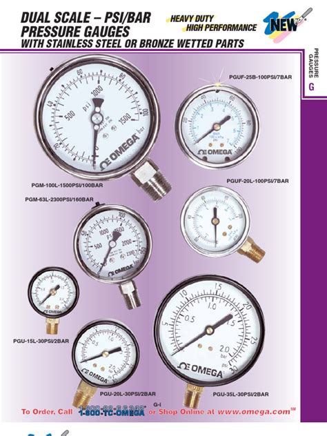 Pressure Gauges Catalogue Pdf