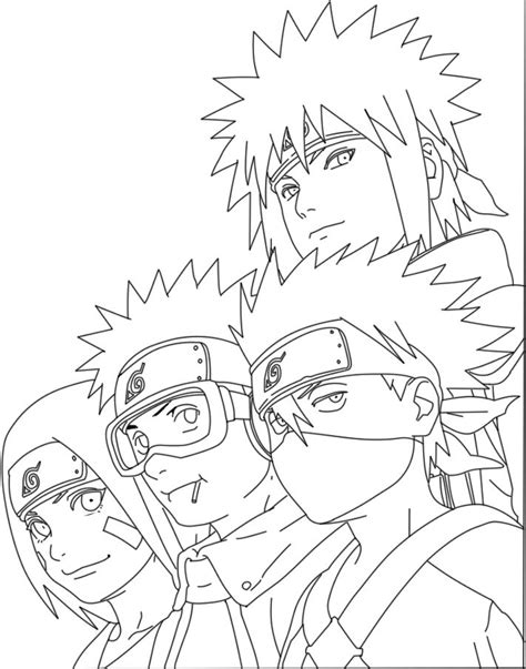 146 Best Naruto Coloring Pages Images On Pinterest White People
