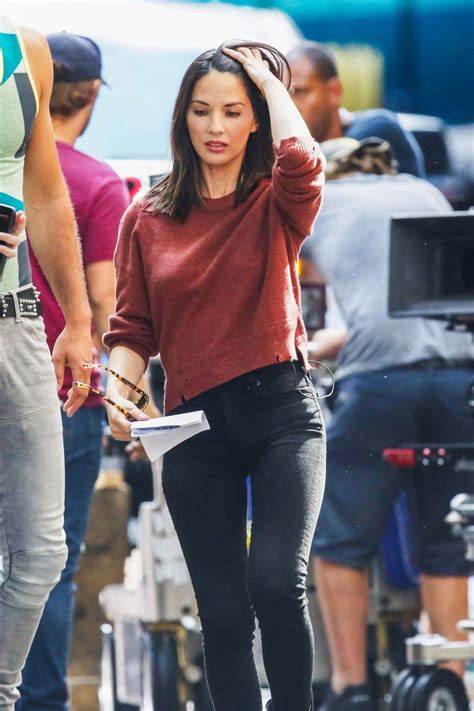 Olivia Munn At Six Season 2 Set In Vancouver 07262017 Hawtcelebs