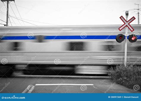 Passing Trains Stock Image Image Of Lines Fast Move 30091569
