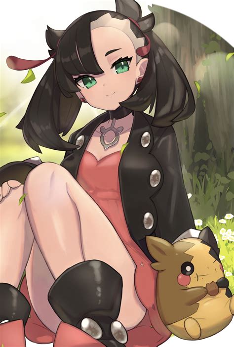 Marnie Morpeko And Morpeko Pokemon And 2 More Drawn By Nuneno