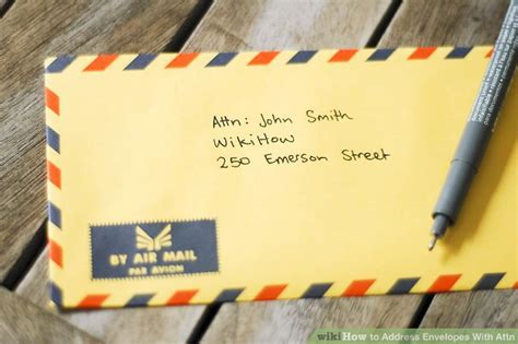 To address an issue is to direct attention to it. How to Address Envelopes With Attn: 5 Steps (with Pictures)