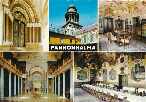 postkarte pannonhalma ddr museum berlin