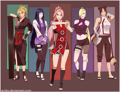 Naruto Characters Growing Up