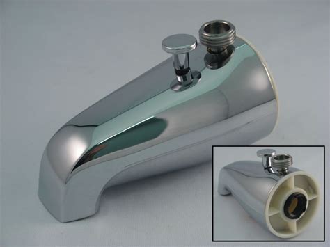 Do you have both a bathtub and a shower in your bathroom? Jag Plumbing Products Add a Hand Shower Tub Spout with ...