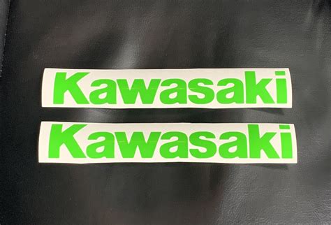 Купить Kawasaki Sticker Decal Kawasaki Vinyl Sticker 2x Pair на