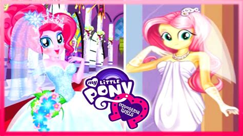 💫 Fluttershy And Pinkie Pie Wedding Salon Game Equestria Girls Youtube