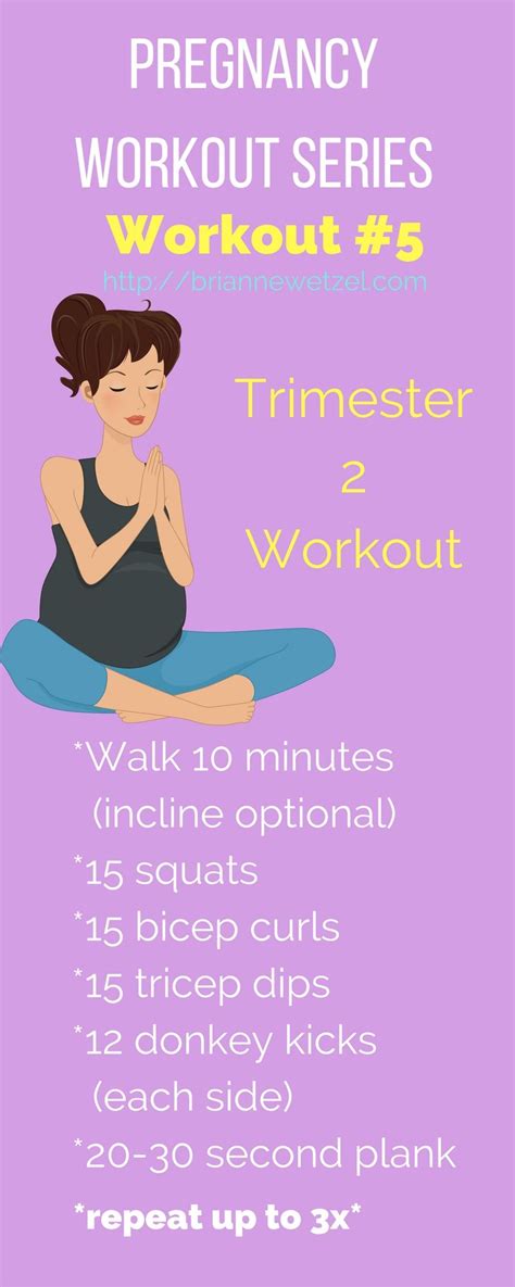 More Second Trimester Workouts For Expecting Mamas Baby Workout