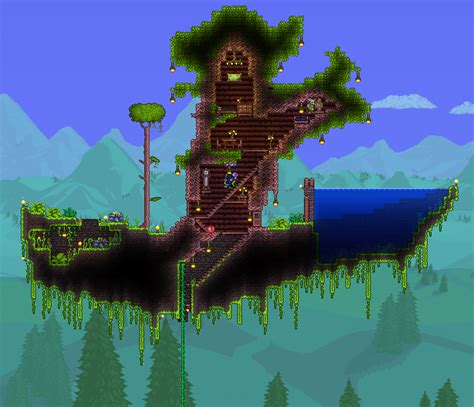 Witch Doctor Floating House Rterraria