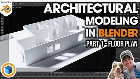 Architectural Modeling In Blender Part 1 Modeling From A Floor Plan