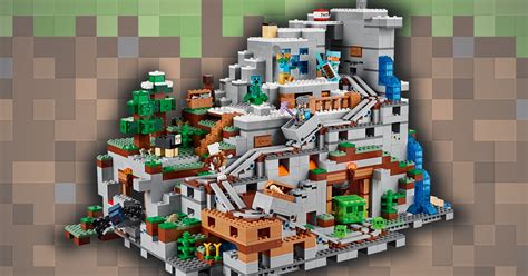 The Giant Mountain Cave Takes The Crown For Biggest Lego Minecraft