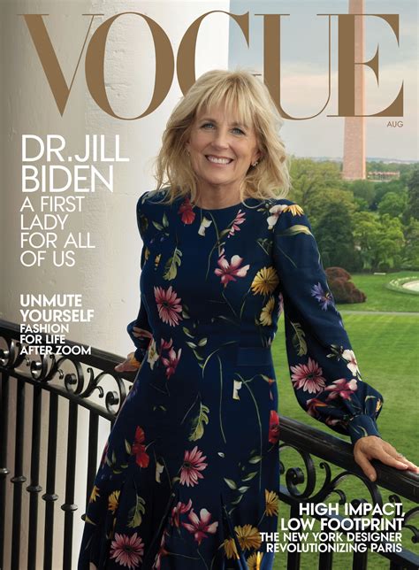 In Jill Bidens Vogue Cover Theres Optimism And Rebuke The
