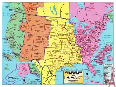 906 Area Code Usa 🌈area Codetime Zone Map 2 Time Zone Map Time