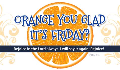 Orange You Glad Its Friday Printable Printable Word Searches