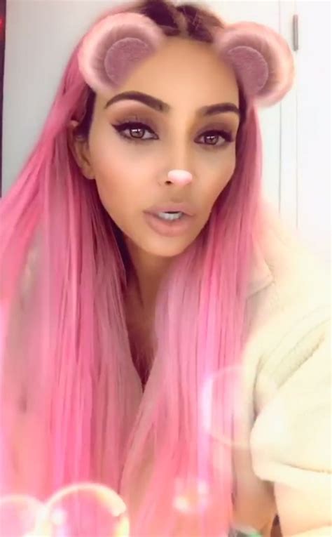 Think Pink From Kardashians Best Hair Moments E News
