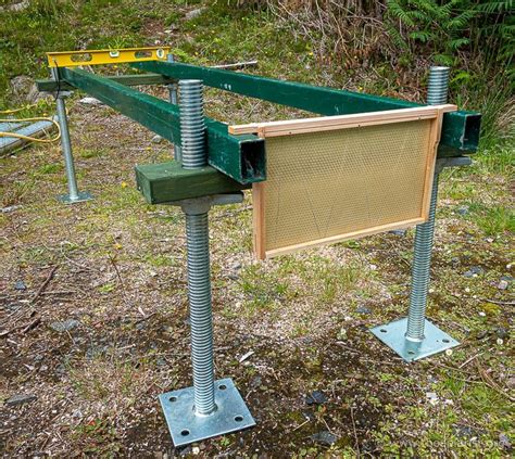 The Ultimate Hive Stand The Apiarist Bee Hive Stand Bee Keeping