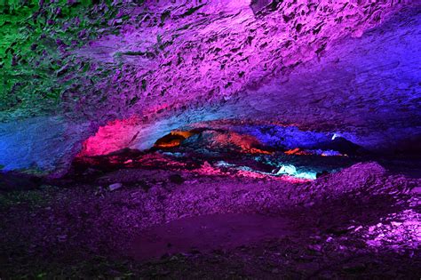 Colorful Cave Royalty Free Stock Photo