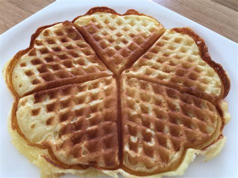 Einfache Waffeln ohne Butter Rezept