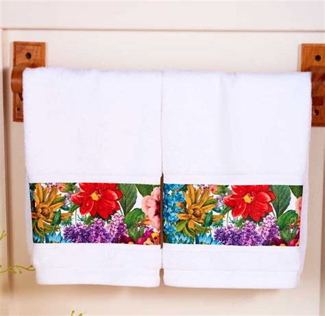 Multi coloured towels | john lewis & partners. Floral Hand Towels Set Garden Bouquet Flowers Multi ...