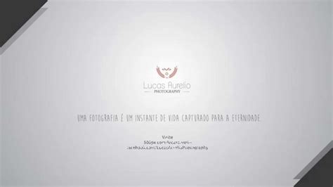 Vinheta Logo Lucas Aurelio Photography Youtube