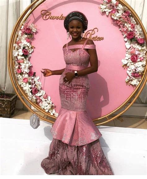 Aso Ebi Lace Styles Nigerian Lace Styles African Lace Styles Lace Gown Styles Ankara Gown