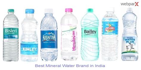 These minerals help people prevent chronic diseases, bone and stomach problems amongst others. Best Mineral Water Brand in India? | Mineral water brands ...