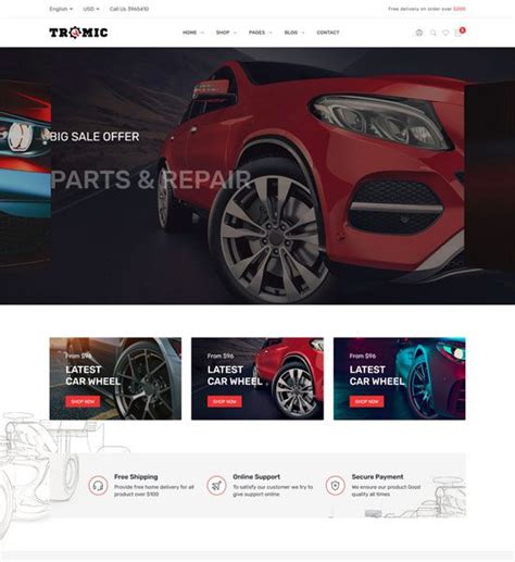 Best Car Auto Website Templates FreshDesignweb Sell Car Auto Body Repair Auto