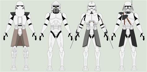 Star Wars Clone Trooper Armor Variants By Arbiter376 On Deviantart