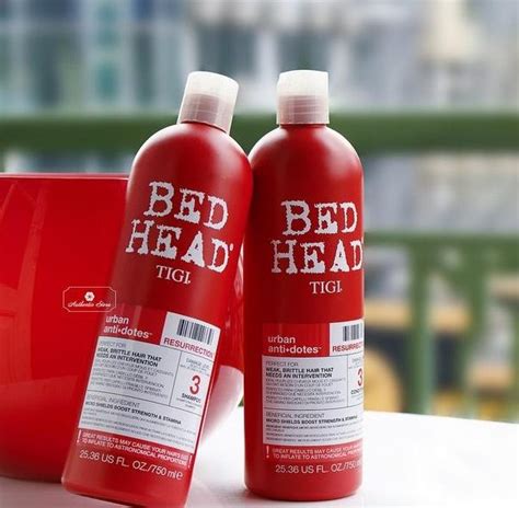 Dầu gội xả tigi Bed Head đỏ 750ml chai