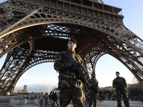 French Police Military Search For Terror Suspects