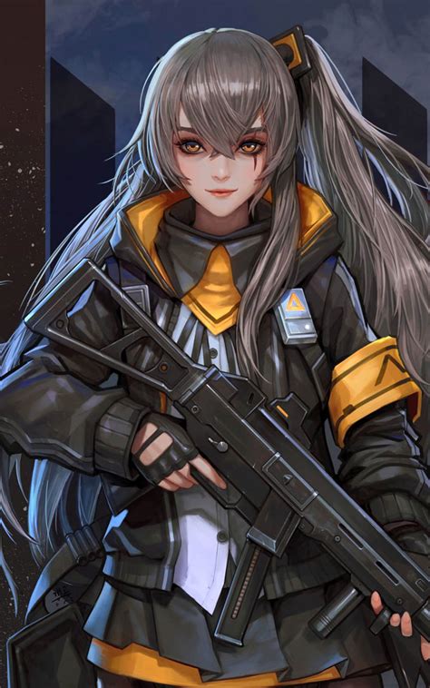 Beautiful anime girls, art backgrounds, characters wallpaper collections for free download. Girls' Frontline Game Anime 4K Ultra HD Mobile Wallpaper