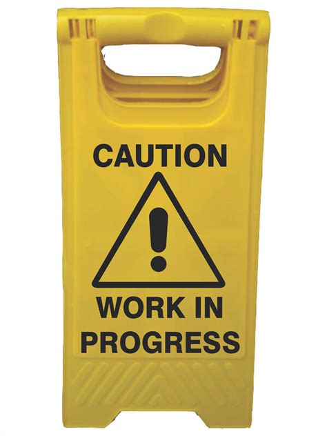 CAUTION WORK IN PROGRESS | Discount Safety Signs New Zealand
