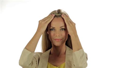 How To Wear A Hair2wear Braided Headband Christie Brinkley Collection Youtube