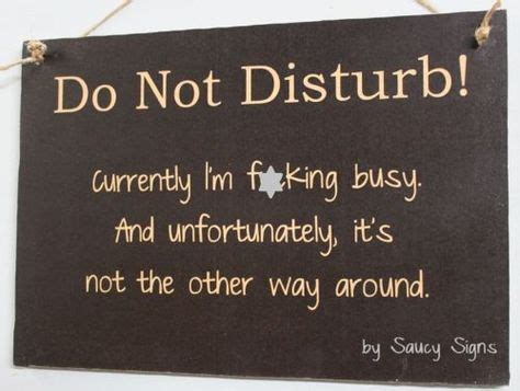 Do Not Disturb Work Sign Ideas Disturbing Office Door Signs