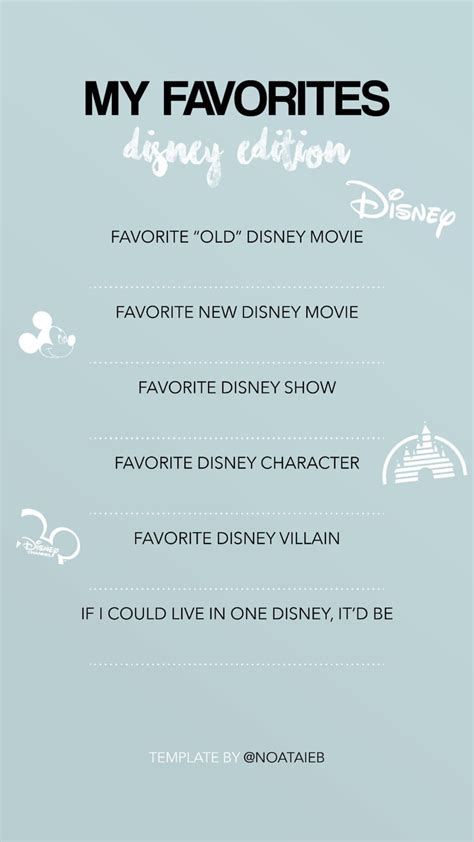 Disney Story Template Disney Questions Disney Instagram New Disney