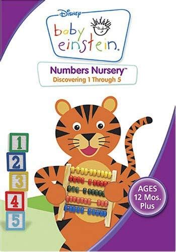 The Best Baby Einstein Numbers Nursery Dvd 2003 4u Life