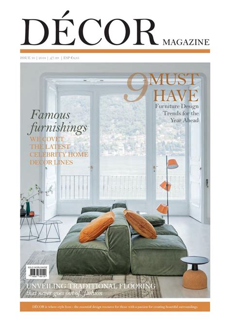 Decor Magazine Interior Design Magazine Cover Interior Design