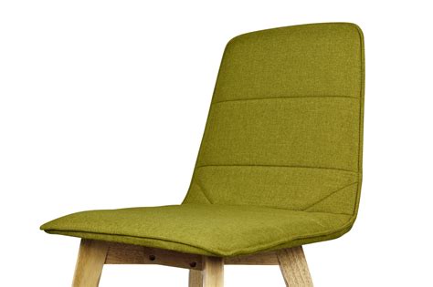 Mahala Dining Chair Walnut With Green Cushion Furniture And Home Décor