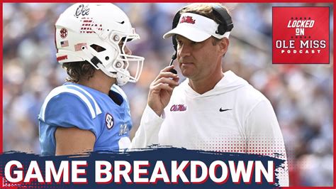 Ole Miss Rebels Vs The Alabama Crimson Tide Game Preview And