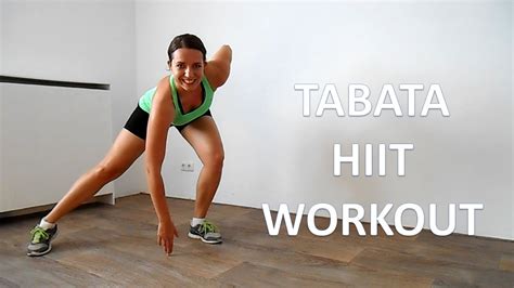 24 Minute Tabata Hiit Workout At Home Cardio Hiit Workout For Fat Loss Youtube