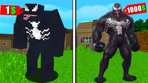 1 Venom Vs 1000 Venom Minecraft Youtube