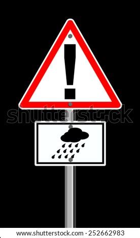 There is no heavy rainfall warning. Flood Warning Sign Stock Images, Royalty-Free Images & Vectors | Shutterstock