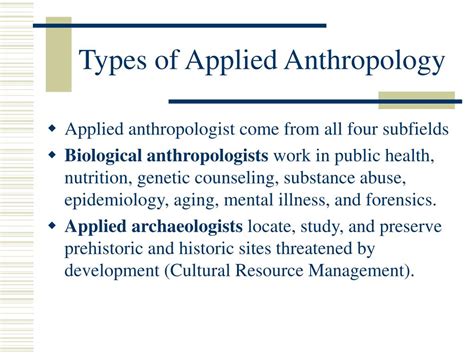Ppt Applied Anthropology Powerpoint Presentation Free Download Id 3945042
