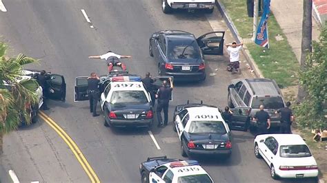 High Speed Chase Ends In South Los Angeles 2 In Custody Abc7 Los Angeles