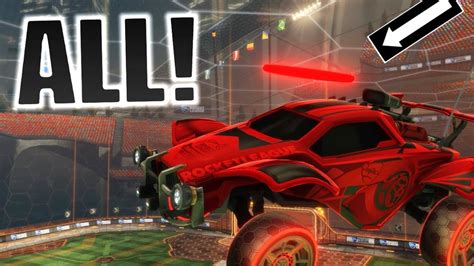 New All Painted Halos Rocket League Youtube