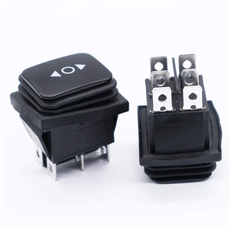 Mxuteuk 3pcs Waterproof Momentary Rocker Switch Onoffon Dc 12v