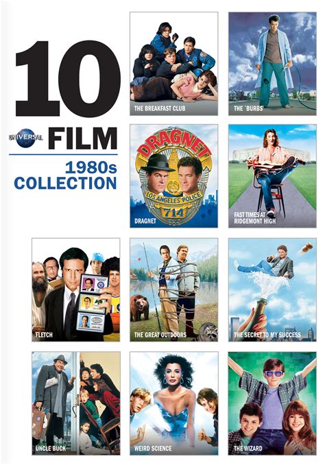 Universal 10 Film 1980s Collection Dvd Best Buy