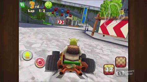Shrek Kart Iphone Gameplay Trailer Youtube
